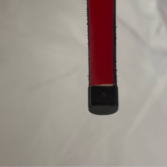 Christian Louboutin Bianca 140 Kid Black Leather Platform Pumps Size 38.5 - Picture 13 of 16